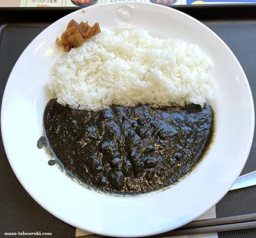 朝食メニューに『得朝黒カレー』が追加。朝は松のやが今のところコスパ良好！ 