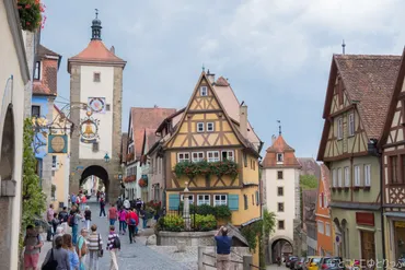 ドイツ】ロマンティック街道バスの旅① フランクフルト〜ローテンブルク 