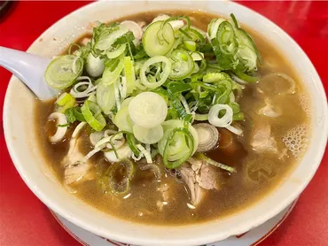 末廣ラーメン本舗 秋田駅前分店』⑥「中華そば(並)」秋田県秋田市中通 