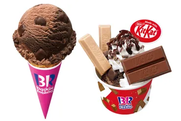 サーティワン×キットカット、50周年記念キャンペーン。新作フレーバー/サンデー登場 