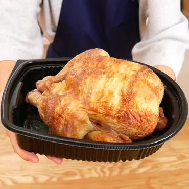 コストコ】ロティサリーチキンの冷凍保存の方法と美味しい解凍・温め方 