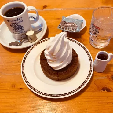 コメダ珈琲:デザートセットクロネージュの口コミやレビュー