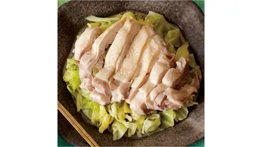 フライパンしっとり蒸し鶏 レシピ しらい のりこさん 