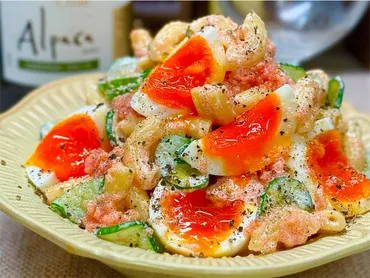 レシピ】こくウマやみつき♬明太マカロニサラダ♬ 