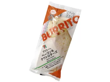 ブリトーベーコン＆クワトロチーズ セブンイレブンのパン