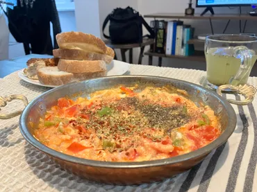 トルコの朝食の定番!メネメン menemen