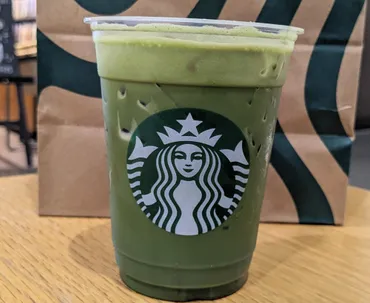 ‍‍スタバ新作】抹茶ティーラテ（アイス）カロリー控えめカスタム5選（コーヒーソムリエKazu） 