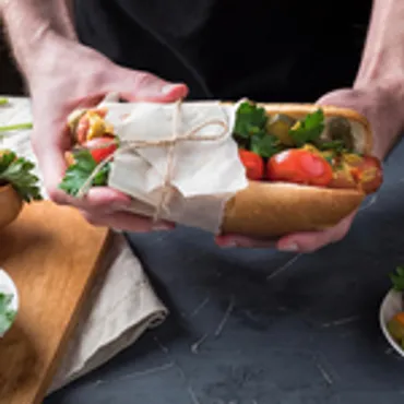 100均ダイソーの《おしゃれなハンバーガー包み紙4選》人気のバーガー袋をご紹介！ 