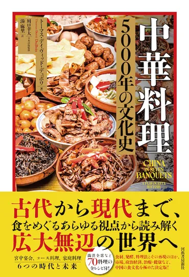 中華料理 ５０００年の文化史 :トーマス・デイヴィッド・デュボワ,川口 幸大,湊 麻里 