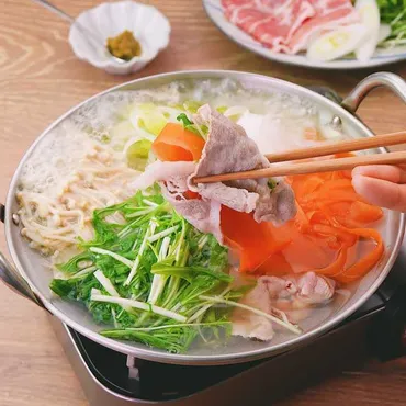 簡単! 白だしのしゃぶしゃぶのレシピ動画・作り方