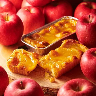 国産りんごのアップルパイ