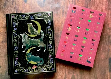 開封レポ】KALDIのアドベントカレンダー「魔法辞書カレンダー缶」で魔女気分！1年中使えるデザインが◎ 
