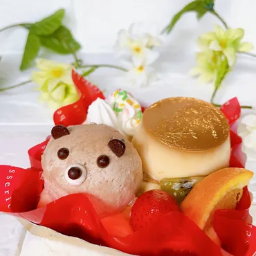 シャトレーゼ】1秒で買うって決めたわ。激かわすぎる「くまちゃんスイーツ」好きなもの全部のってるの…!