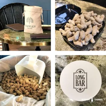 シンガポール・スリング発祥の地！ラッフルズホテル「ロングバー」 