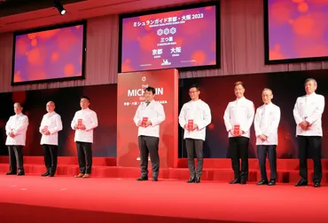 ミシュランガイド京都・大阪2023発表 初発表の「アワード」選出の個人は？