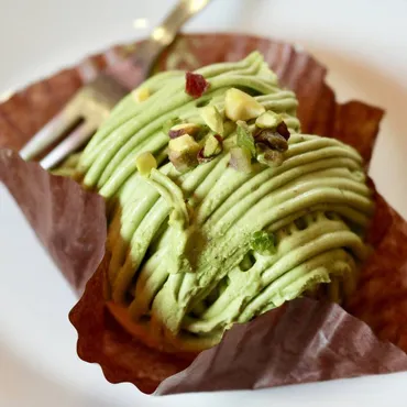 さすがコメダ珈琲店！期間限定「大人モンブランピスタチオ」に『栗より好きかも…』 