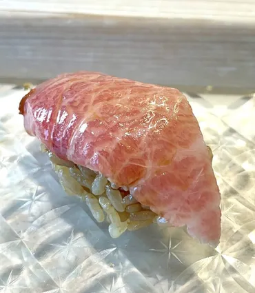 鮨 なんば in 日比谷】体温で溶ける一貫：鮨なんば 日比谷で味わう温度管理の妙♬ 