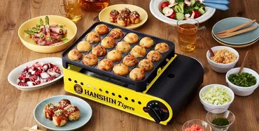 阪神タイガース×イワタニ「カセットガスたこ焼器゛虎たこ゛」発売 