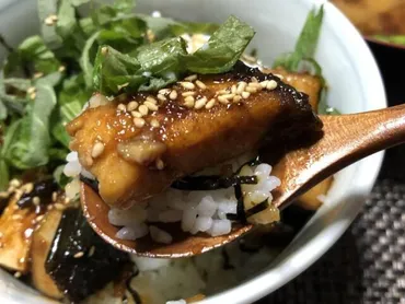 ヨシダのグルメソースで作る「ぶりの照り焼き丼」 