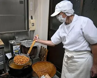 カタい！菓子も、伝統守る決意も 米団子揚げた「あかだ」、愛知・津島：山陽新聞デジタル
