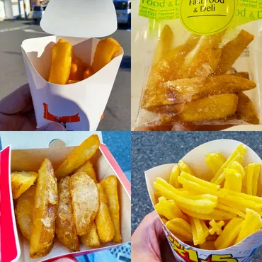 コンビニフライドポテト食べ比べ！大手4社の味を徹底比較！(？)ローソンが圧勝！？コンビニフライドポテトランキング