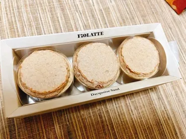 品川】美味しすぎて声出ちゃった【フィオラッテ】ダックワーズサンド