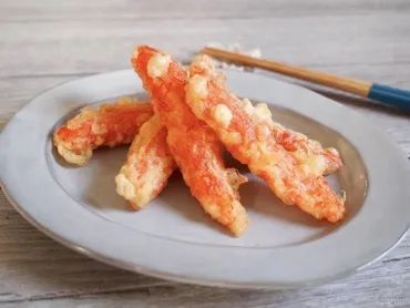 簡単なのにサクッとおいしい！カニカマ天ぷらのレシピをご紹介 