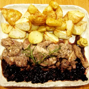 ラム肉のローストとポテト添え 作り方・レシピ 