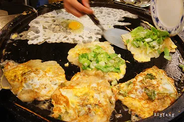 台北 士林夜市大頭龍蚵仔煎@ 羅志祥偶像劇拜師學藝～ 