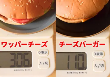 バーガーキング のワッパーとは？ハンバーガーやジュニアとサイズはどのくらい違うか【徹底解説】！ 