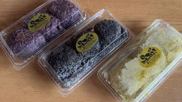 秋保おはぎを求めてスーパーさいちへ！あんこ・きなこ・ごま三種を堪能