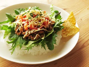 本格タコライスのレシピと簡単サルサソースの作り方」