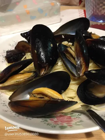 簡単ムール貝のパスタレシピ