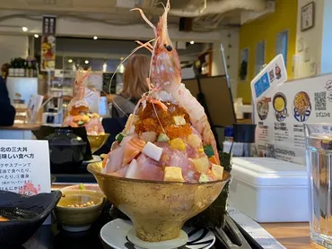 大通「海さくら蝦夷海」のランチがすごかった！地元民も唸る超山盛海鮮丼 