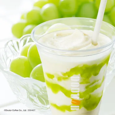 北海道大豆きなこホイップをトッピングした和のドリンク!ドトールコーヒー「タピオカ 黒糖ミルク/宇治抹茶ミルク」