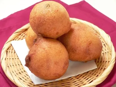 名物凍天の作り方！ よもぎ大福ドーナツレシピ