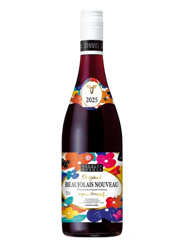 ジョルジュ デュブッフ ボジョレー ヌーヴォー 2025」いよいよ解禁！ 毎年変わる「アートラベル」を採用 