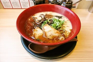 元祖 熊本ラーメン こむらさき』王様ラーメンを食す!
