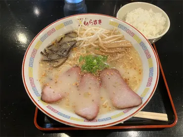 老舗】こむらさき@新横浜ラーメン博物館〜王様ラーメン/ごはん/熊本ラーメン/豚骨ラーメン/マー油/まろやか豚骨スープ/オススメ〜