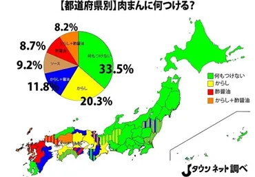 肉まんの「食べ方」といえば? 関東は「何もつけない」関西「からし」九州「酢醤油」(全文表示)