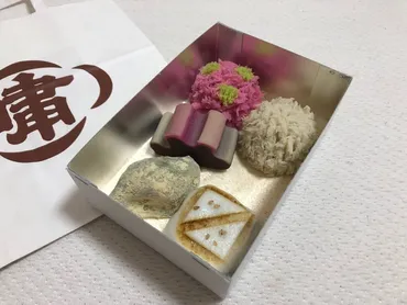 京都の老舗和菓子屋さん「嘯月」の和菓子を予約して購入 