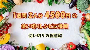 ゆとりとお金と時間を増やす、簡単時短料理、1週間2人分4500円の使い切りレシピ。食材はまとめ買い、カットしてポリ袋に入れ献立毎にセット  【体験ルポ】簡単時短料理のプロに習う＜１＞