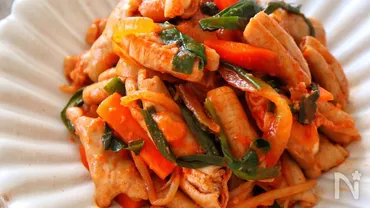 韓国風ホルモン炒め♩お野菜たっぷり!ラクうまおかず