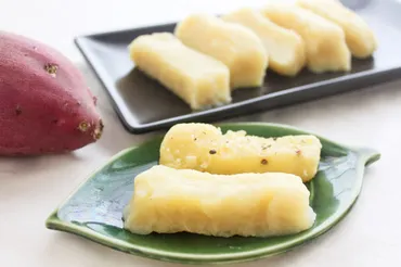 さつまいも♡】焼かない「濃厚スイートポテト」作ってみた!まるでテリーヌのようで゛生スイートポテト゛⁉