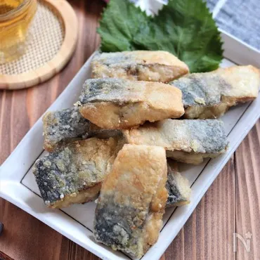 冷凍作り置き】外はカリッ!揚げない塩サバの竜田揚げ
