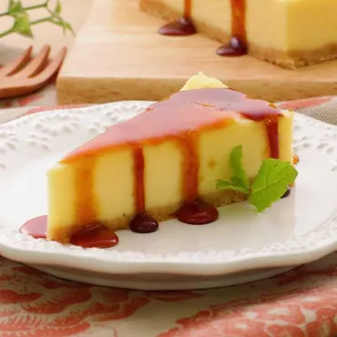 レンジで簡単♡とろけるブリュレチーズケーキのレシピ動画・作り方