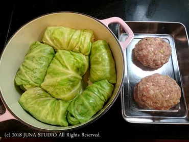 ひとつのタネで夕飯とお弁当両方♪~和風ロールキャベツとハンバーグ~ライブドアブログ