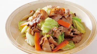 肉野菜炒めレシピ大庭英子さん
