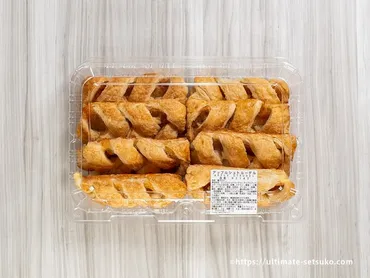 コストコのアップルシュトルーデルは林檎の甘酸っぱさとサクサクのパイ!バターの香りが広がります