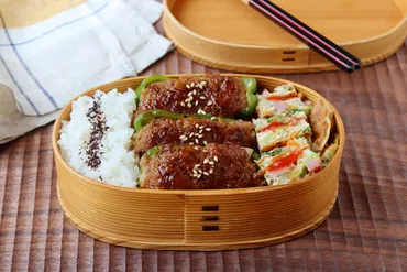 食品ロス削減!「くず野菜オムレツ」「ピーマンのそのまま肉詰め」な品弁当